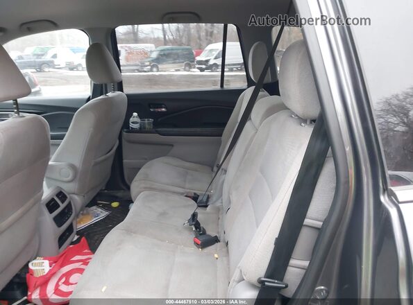 5FNYF6H33JB044760 2018 HONDA PILOT Серый Вид наклейки с VIN-кодом