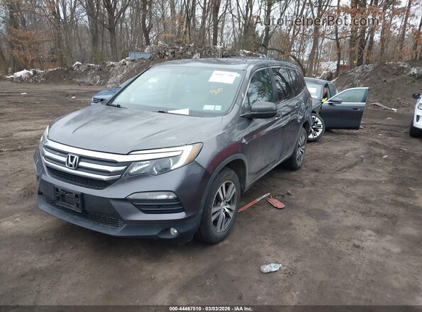 5FNYF6H33JB044760 2018 HONDA PILOT Серый Передняя левая четверть