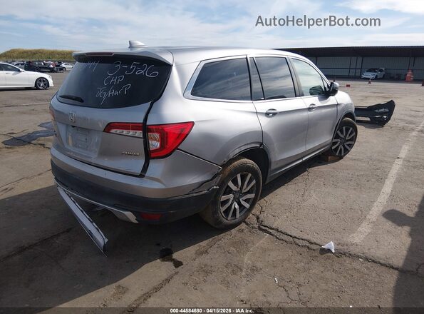 5FNYF6H37KB015151 2019 HONDA PILOT Gray 