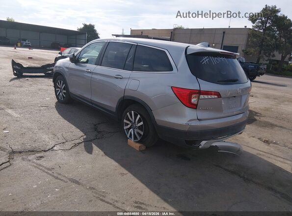 5FNYF6H37KB015151 2019 HONDA PILOT Gray 