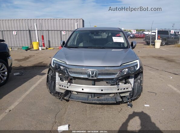 5FNYF6H37KB015151 2019 HONDA PILOT Gray 