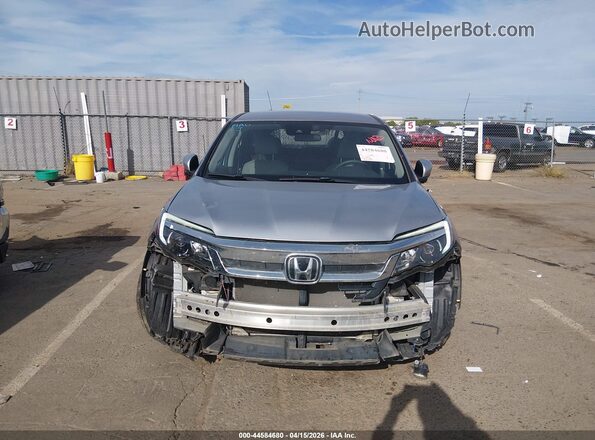 5FNYF6H37KB015151 2019 HONDA PILOT Gray 