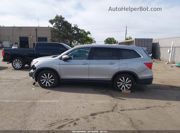 5FNYF6H37KB015151 2019 HONDA PILOT Gray 