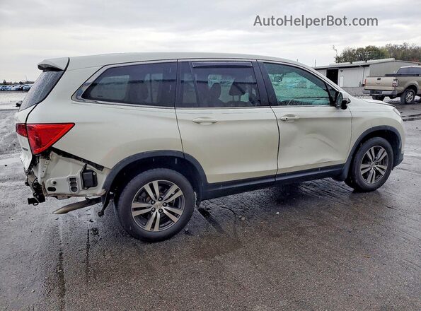 5FNYF6H51JB031622 2018 HONDA PILOT Белый Задняя правая четверть