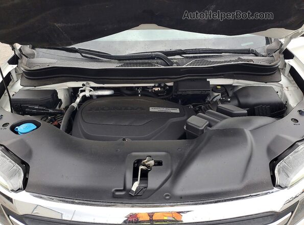 5FNYF6H51JB031622 2018 HONDA PILOT Белый Вид подкапотного пространства