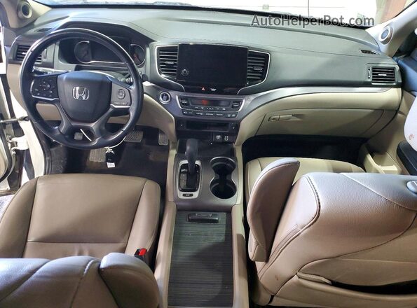 5FNYF6H52KB035700 2019 HONDA PILOT White 