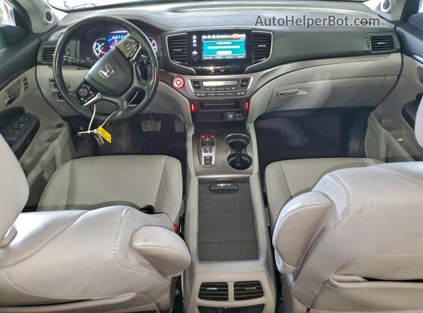 5FNYF6H52MB080400 2021 HONDA PILOT Silver Widok deski rozdzielczej
