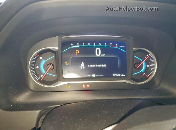 5FNYF6H52MB080400 2021 HONDA PILOT Silver Widok zestawu wskaźników