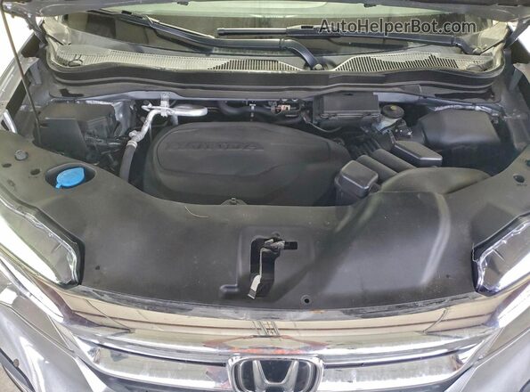 5FNYF6H52MB080400 2021 HONDA PILOT Silver Widok komory silnika