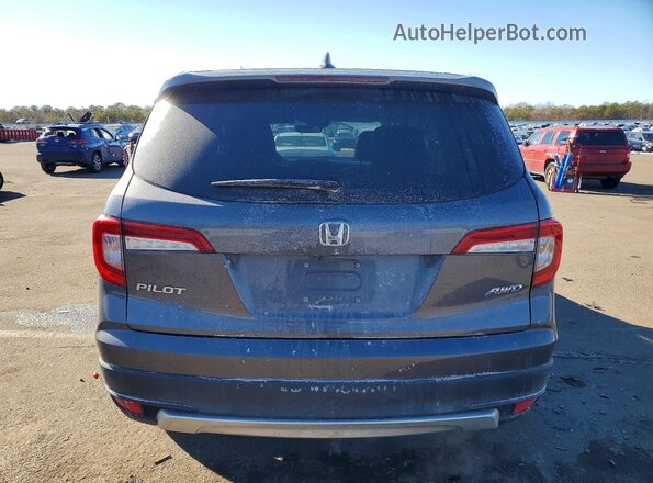 5FNYF6H54KB089659 2019 HONDA PILOT Серый 