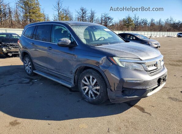 5FNYF6H54KB089659 2019 HONDA PILOT Серый 