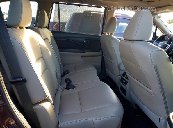 5FNYF6H54MB080060 2021 HONDA PILOT Burgundy Вид задньої частини салону