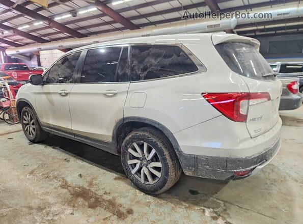 5FNYF6H54MB096954 2021 HONDA PILOT White Trasero izquierdo