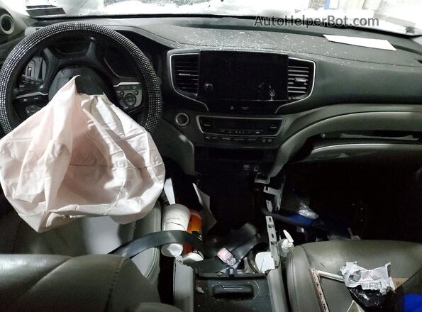 5FNYF6H55MB088765 2021 HONDA PILOT Silver Вид панелі приладів