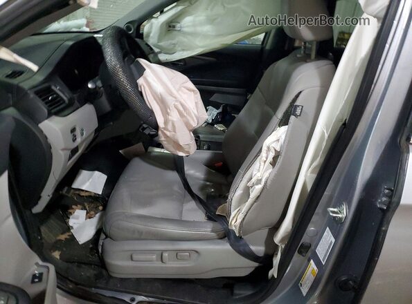 5FNYF6H55MB088765 2021 HONDA PILOT Silver Вид салону спереду