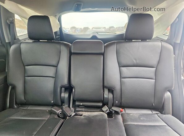 5FNYF6H55MB091505 2021 HONDA PILOT Gray Rear seats view