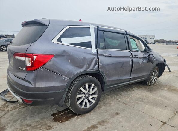 5FNYF6H55MB091505 2021 HONDA PILOT Gray Rear right