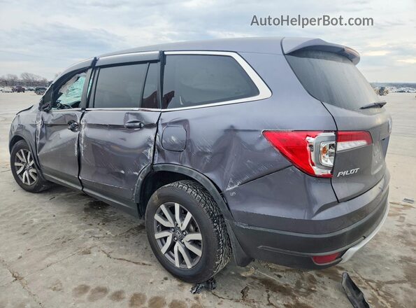 5FNYF6H55MB091505 2021 HONDA PILOT Gray Rear left