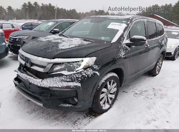 5FNYF6H56MB053250 2021 HONDA PILOT Серый Передняя левая четверть