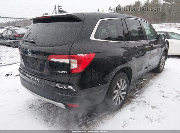 5FNYF6H56MB053250 2021 HONDA PILOT Серый Задняя правая четверть