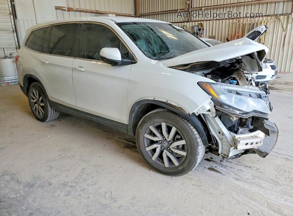 5FNYF6H56MB073174 2021 HONDA PILOT White Front right