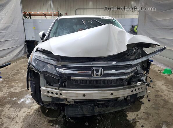 5FNYF6H57JB037246 2018 HONDA PILOT Белый Вид спереди