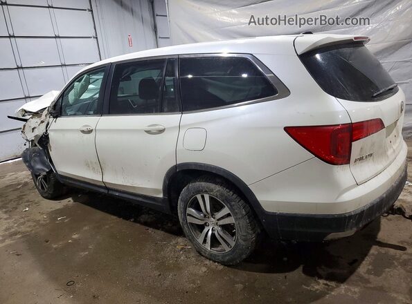 5FNYF6H57JB037246 2018 HONDA PILOT Белый Задняя левая четверть