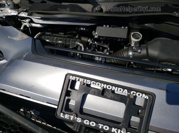 5FNYF6H57MB065827 2021 HONDA PILOT Серебряный Вид подкапотного пространства