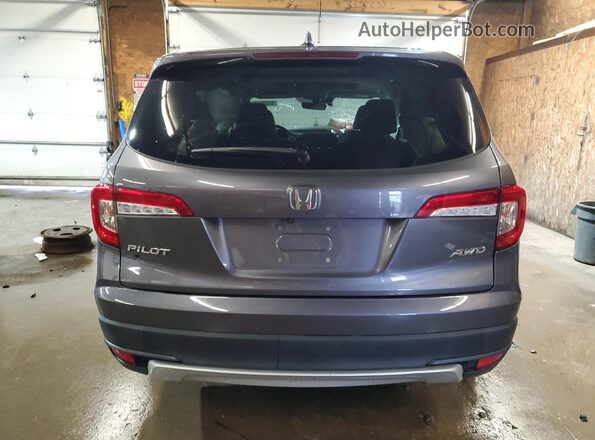 5FNYF6H58MB055243 2021 HONDA PILOT Charcoal Rear view