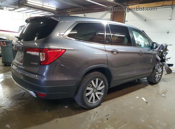5FNYF6H58MB055243 2021 HONDA PILOT Charcoal Rear right