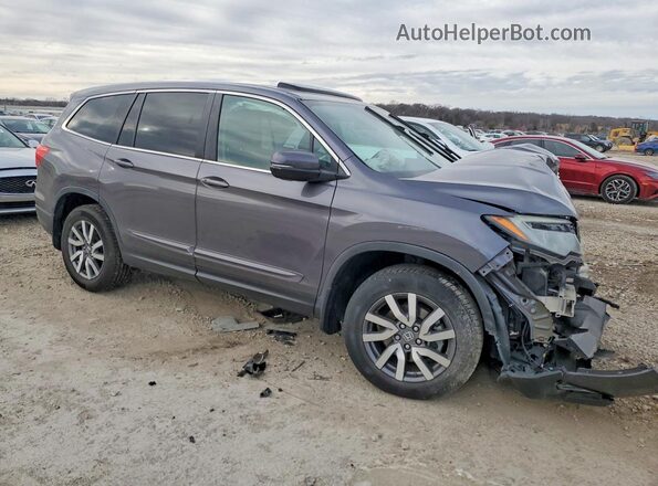5FNYF6H59KB046600 2019 HONDA PILOT Gray Передня права чверть