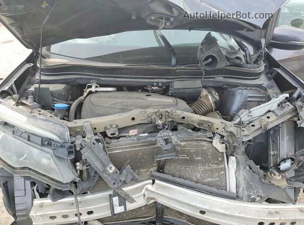 5FNYF6H59KB046600 2019 HONDA PILOT Gray Вид підкапотного простору
