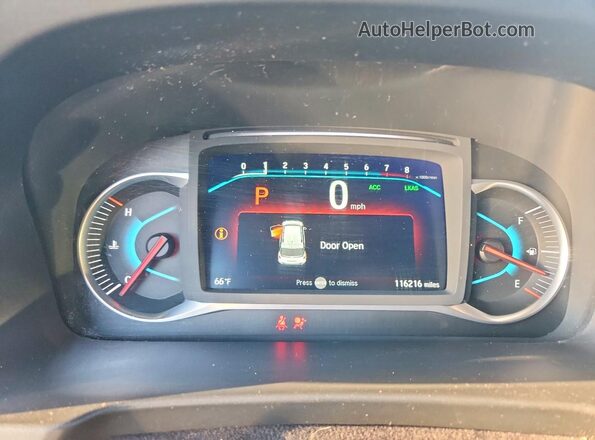 5FNYF6H59MB093533 2021 HONDA PILOT Charcoal Instrument cluster view