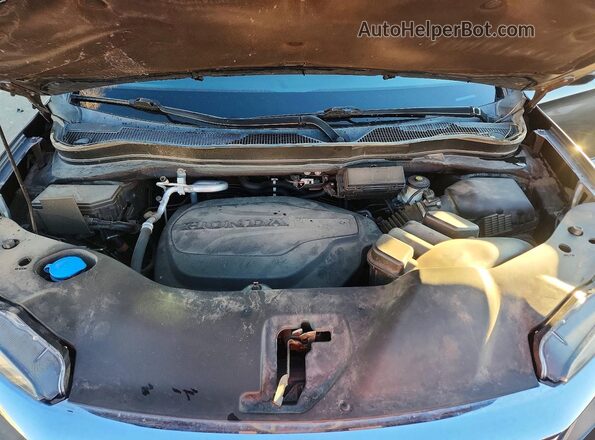 5FNYF6H59MB093533 2021 HONDA PILOT Charcoal Rear interior view