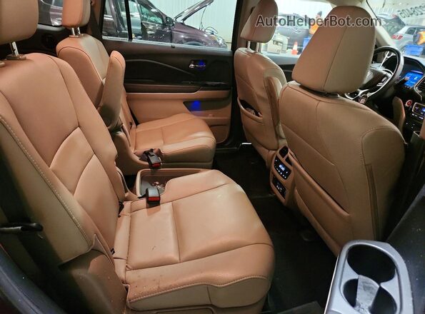 5FNYF6H60MB034928 2021 HONDA PILOT Красный Вид задней части салона