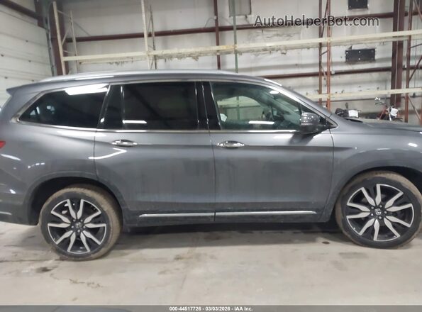 5FNYF6H63MB049374 2021 HONDA PILOT Gray Widok wnętrza z tyłu