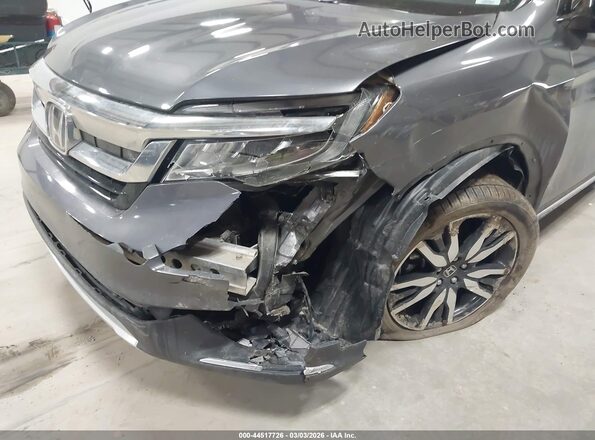 5FNYF6H63MB049374 2021 HONDA PILOT Gray Widok z przodu