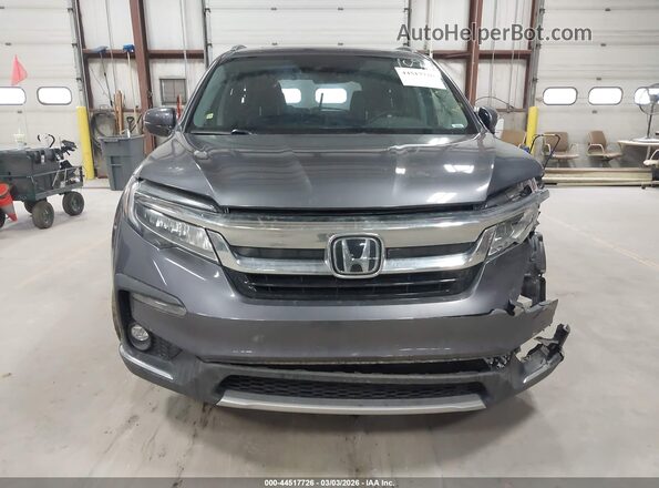 5FNYF6H63MB049374 2021 HONDA PILOT Gray Widok zestawu wskaźników