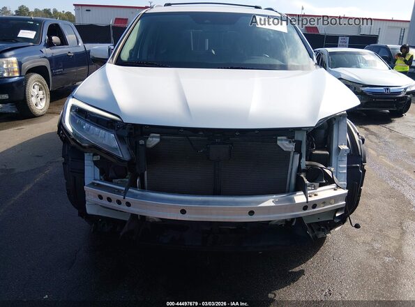 5FNYF6H6XMB071484 2021 HONDA PILOT White Rear interior view