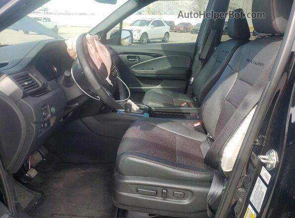 5FNYF6H73MB004234 2021 HONDA PILOT Black Front interior view