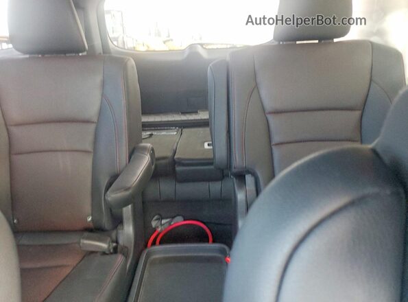 5FNYF6H73MB004234 2021 HONDA PILOT Black Rear seats view