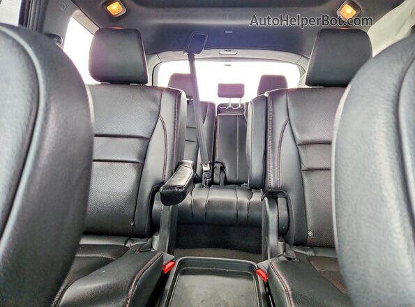 5FNYF6H74MB052972 2021 HONDA PILOT Black Rear seats view