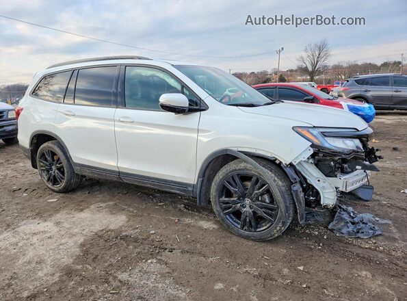 5FNYF6H78MB076532 2021 HONDA PILOT White Front right