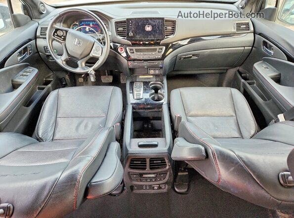 5FNYF6H78MB076532 2021 HONDA PILOT White Dashboard view