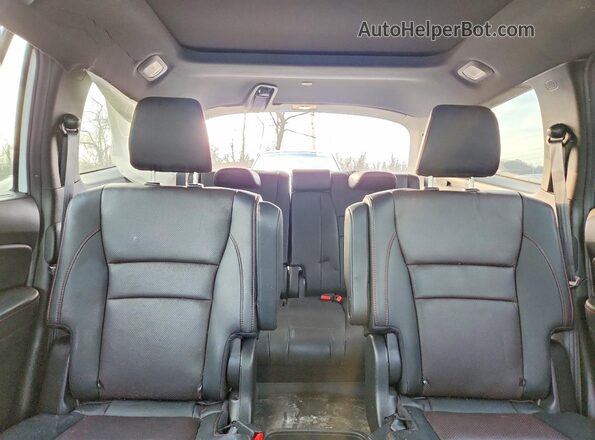 5FNYF6H78MB076532 2021 HONDA PILOT White Rear seats view