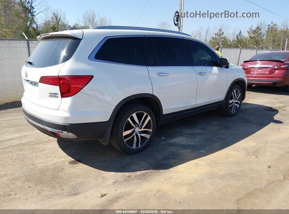 5FNYF6H92JB053499 2018 HONDA PILOT White Tył prawy