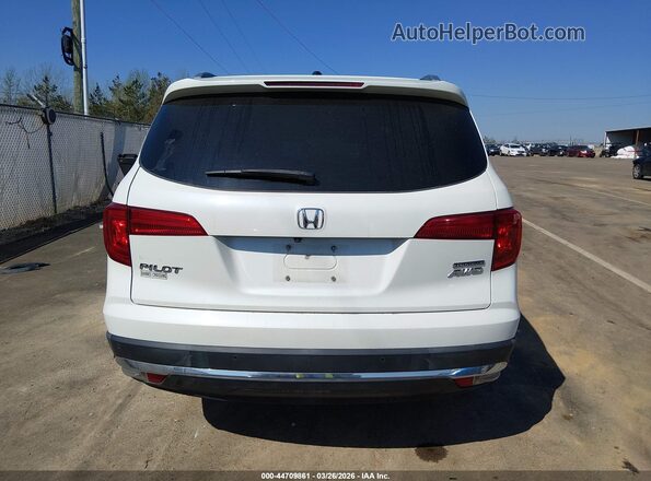 5FNYF6H92JB053499 2018 HONDA PILOT White 