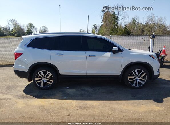 5FNYF6H92JB053499 2018 HONDA PILOT White Widok wnętrza 360 stopni
