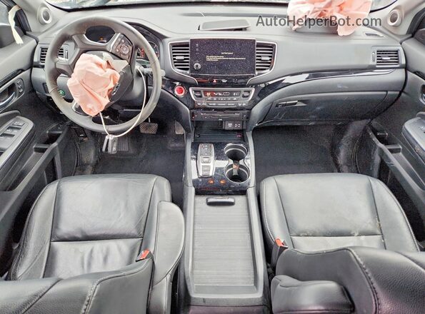 5FNYF6H94MB019262 2021 HONDA PILOT Черный Вид панели приборов