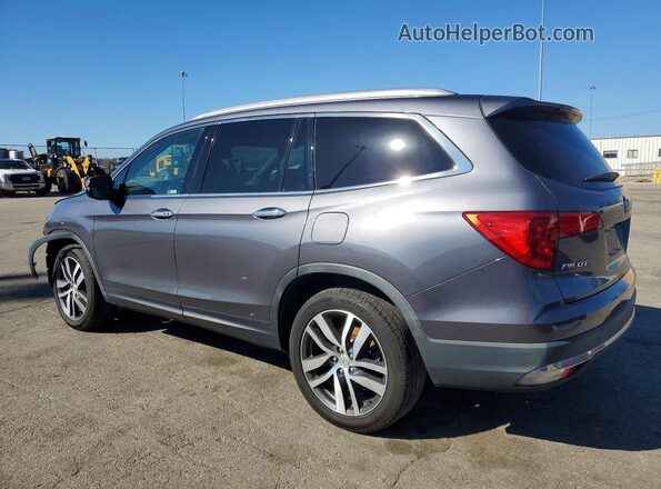 5FNYF6H97JB048959 2018 HONDA PILOT Серый Задняя левая четверть